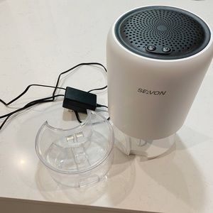 Dehumidifier Portable Quiet for Home LED SEAVON